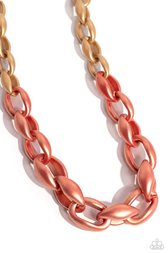 Statement Season - Orange ♥ Necklace