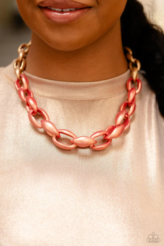 Statement Season - Orange ♥ Necklace