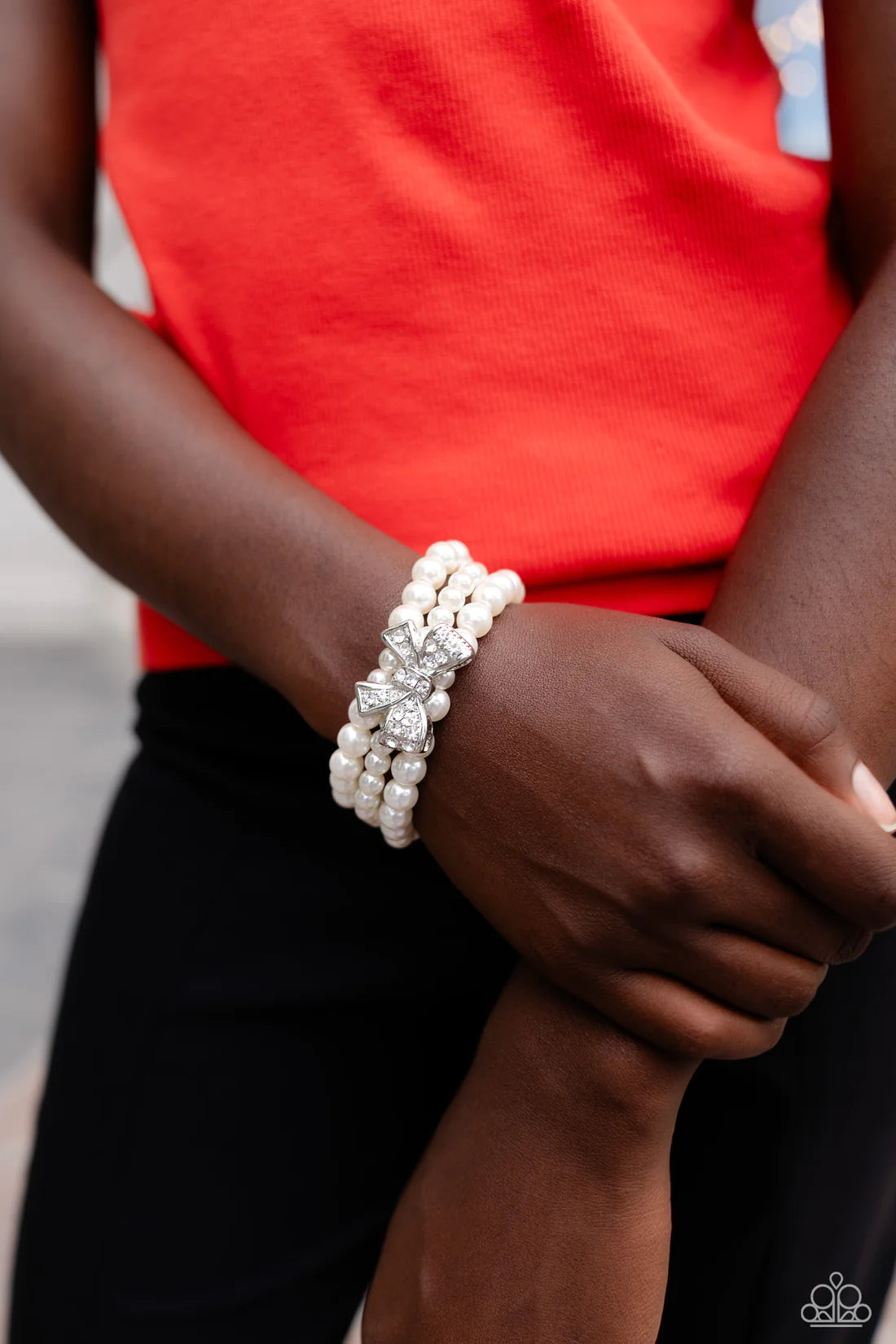 How Do You Do? - White ♥ Bracelet