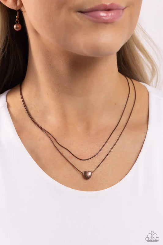 Sweetheart Series - Copper ♥ Necklace