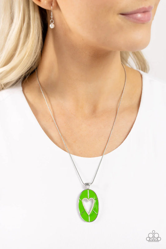 ♥ Airy Affection - Green ♥ Necklace