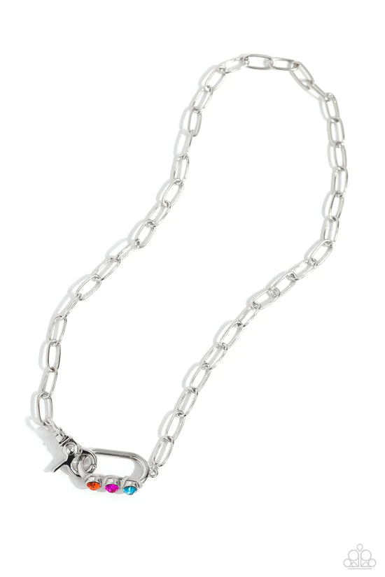 Dont Want to Miss a STRING - Silver ♥ Necklace