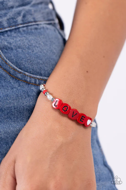 Love Language - Red ♥ Bracelet