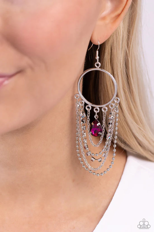 Cascading Clash - Multi ♥ Earrings