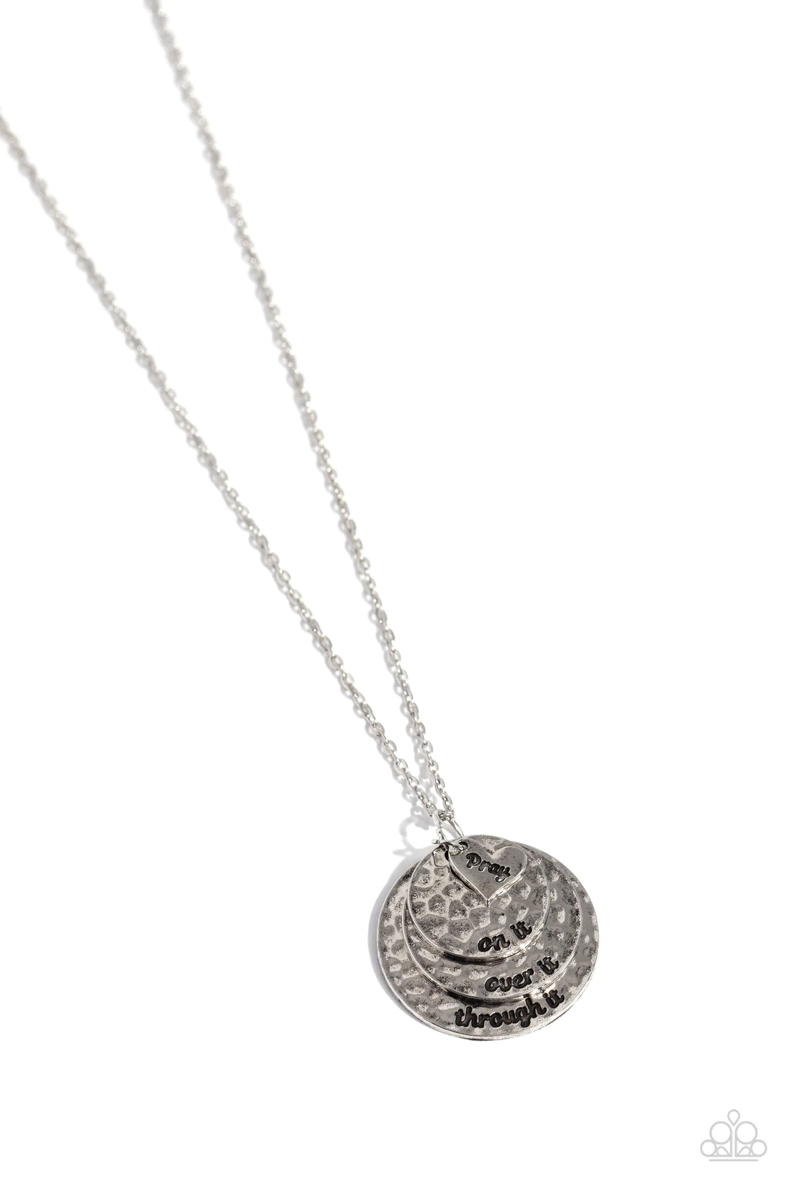 ♥ Keep Moving Forward - Silver ♥ Necklace
