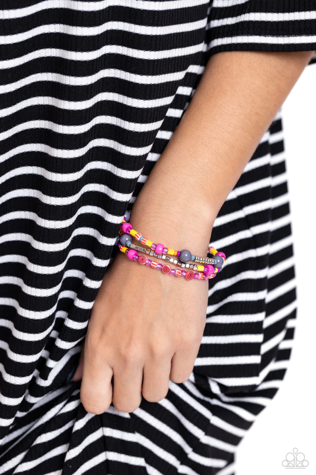 ♥ Confident Collision - Silver ♥ Bracelet