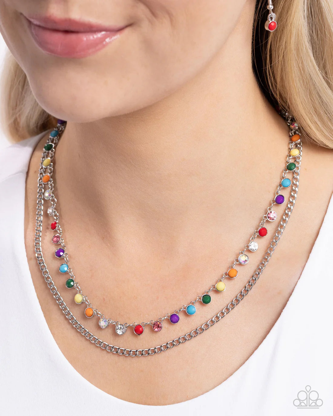 Delicate Dame - Multi ♥ Necklace