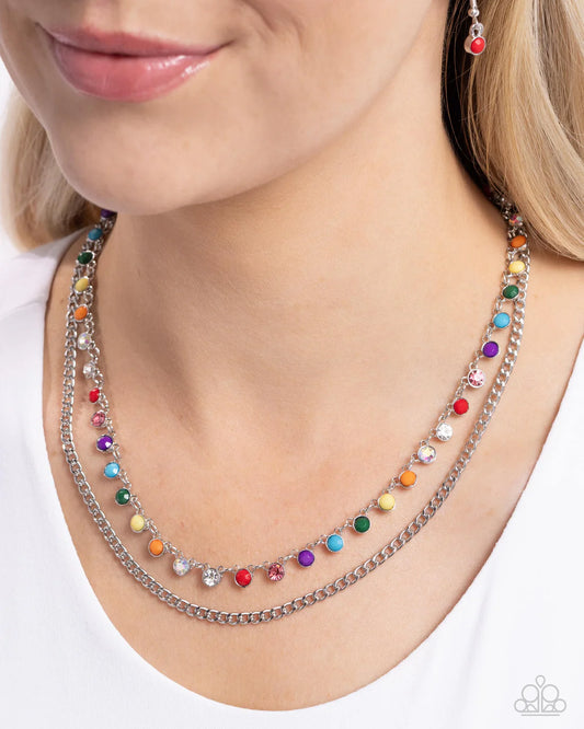 Delicate Dame - Multi ♥ Necklace