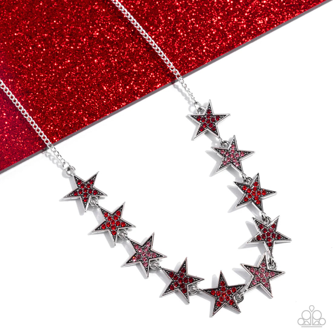 Star Quality Sensation - Red ♥ Necklace