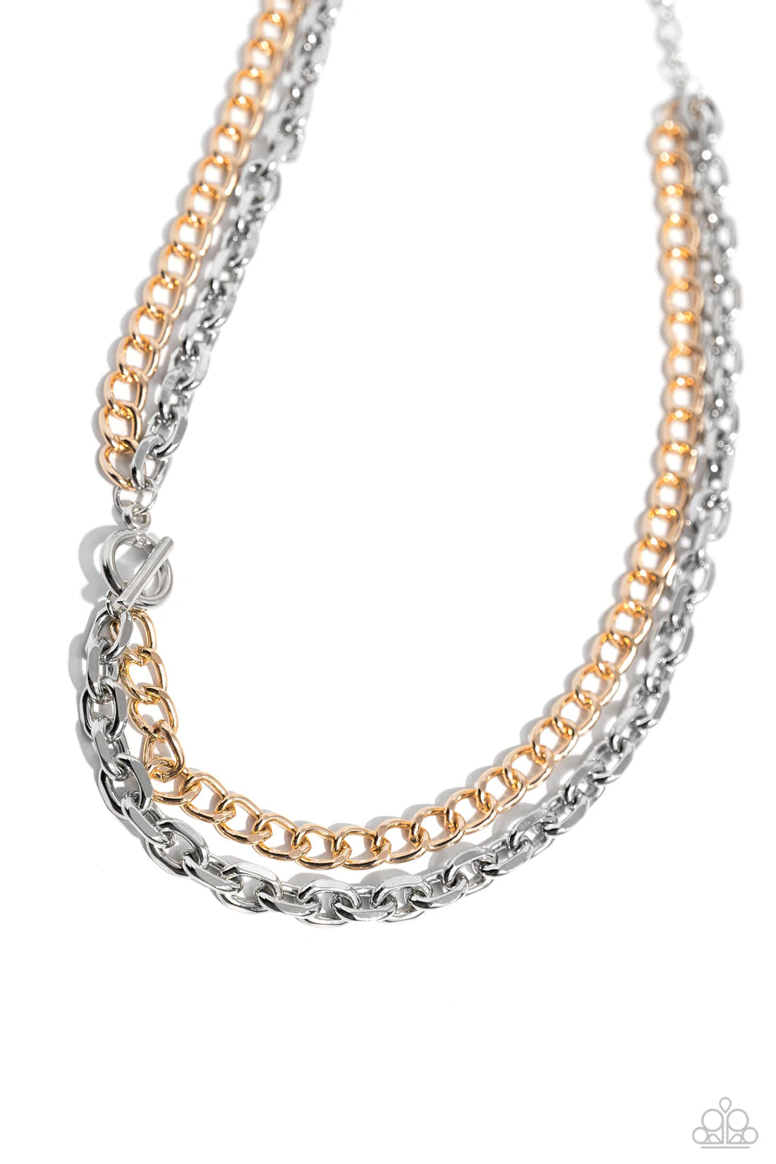 Industrial Improv - Silver ♥ Necklace