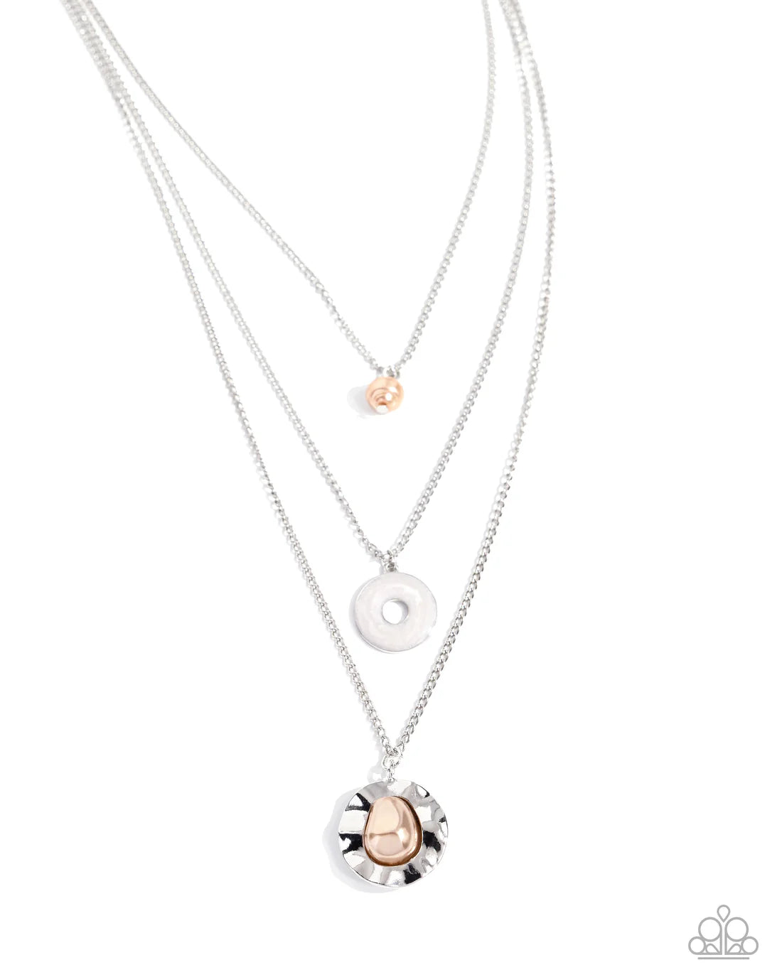 Refined Reaction - Brown ♥ Necklace