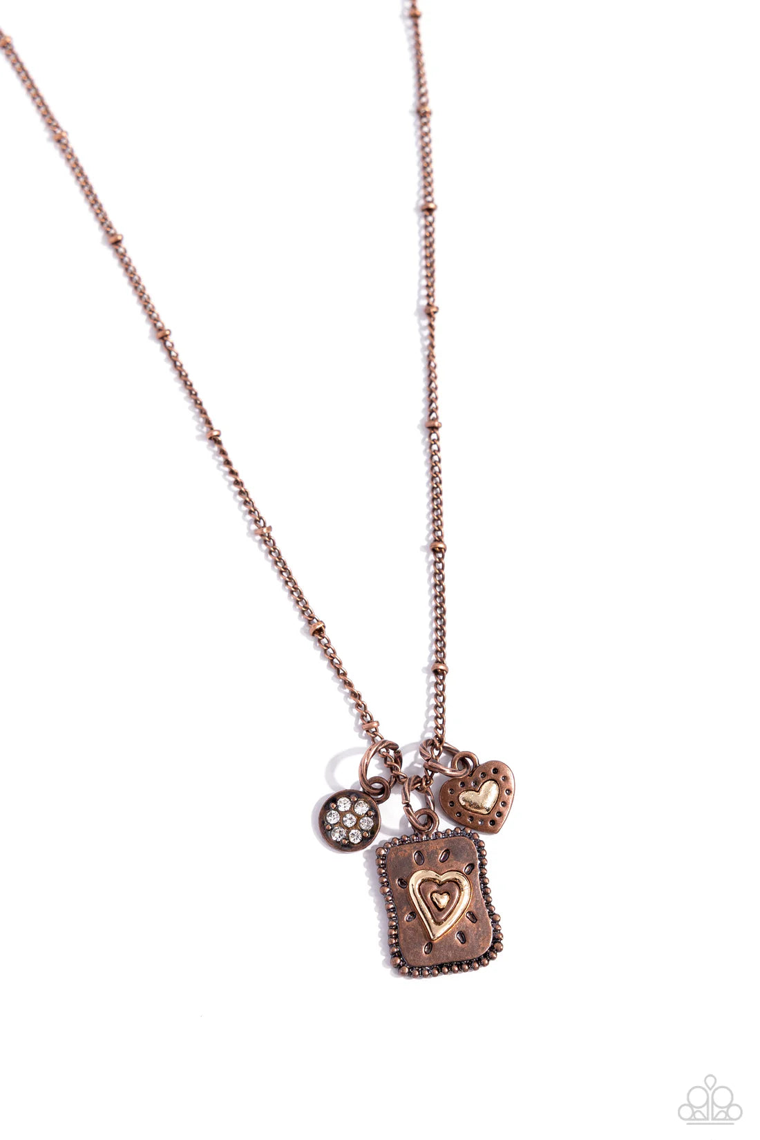 Antiqued Admiration - Copper ♥ Necklace