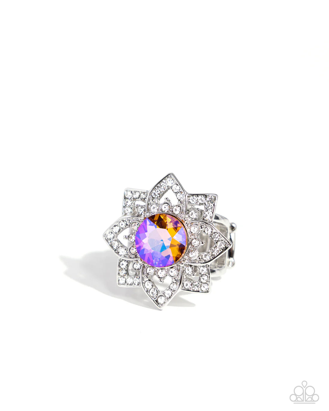 Pleasant Petals - Orange ♥ Ring