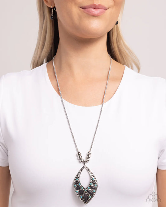 Marquise Melody - Black ♥ Necklace