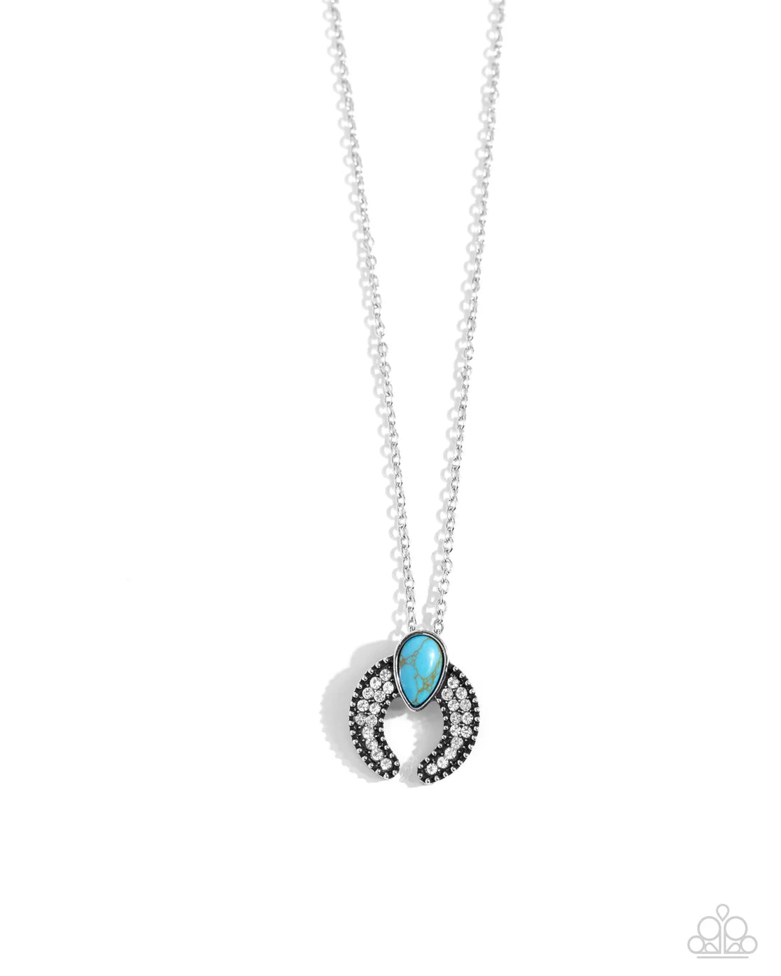 Horseshoe Haute - Blue ♥ Necklace