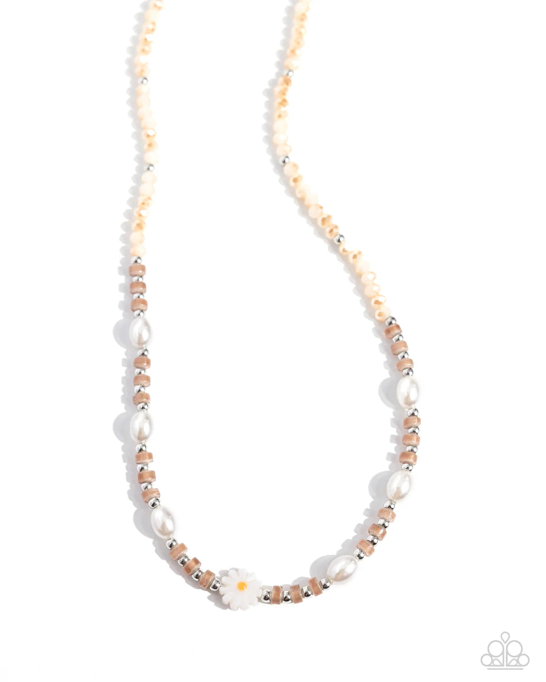 Daisy Deal - Brown ♥ Necklace