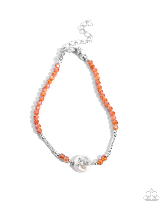 Aerial Actress - Orange ♥ Bracelet