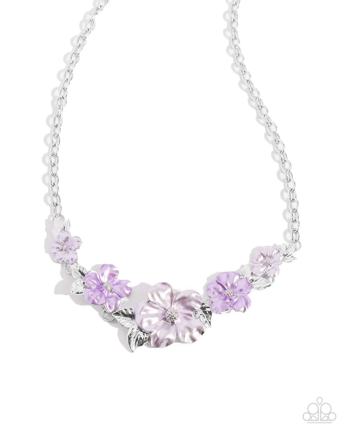 Bouquet Brilliance - Purple ♥ Necklace