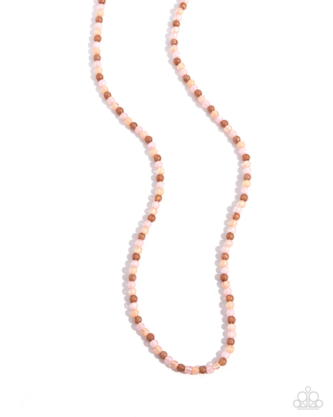 Beaded Belonging - Pink ♥ Necklace