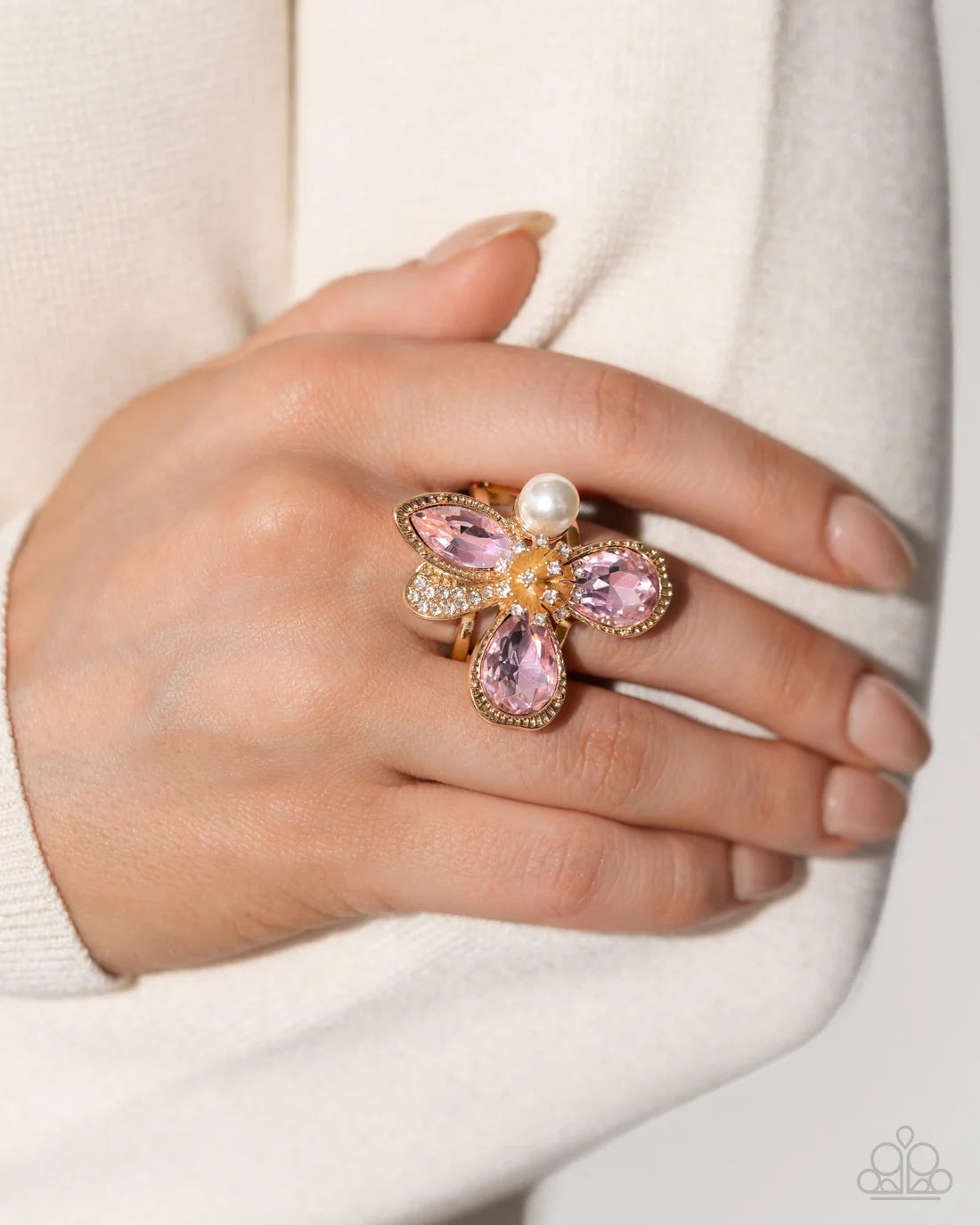 FLORAL Excellence - Pink ♥ Ring