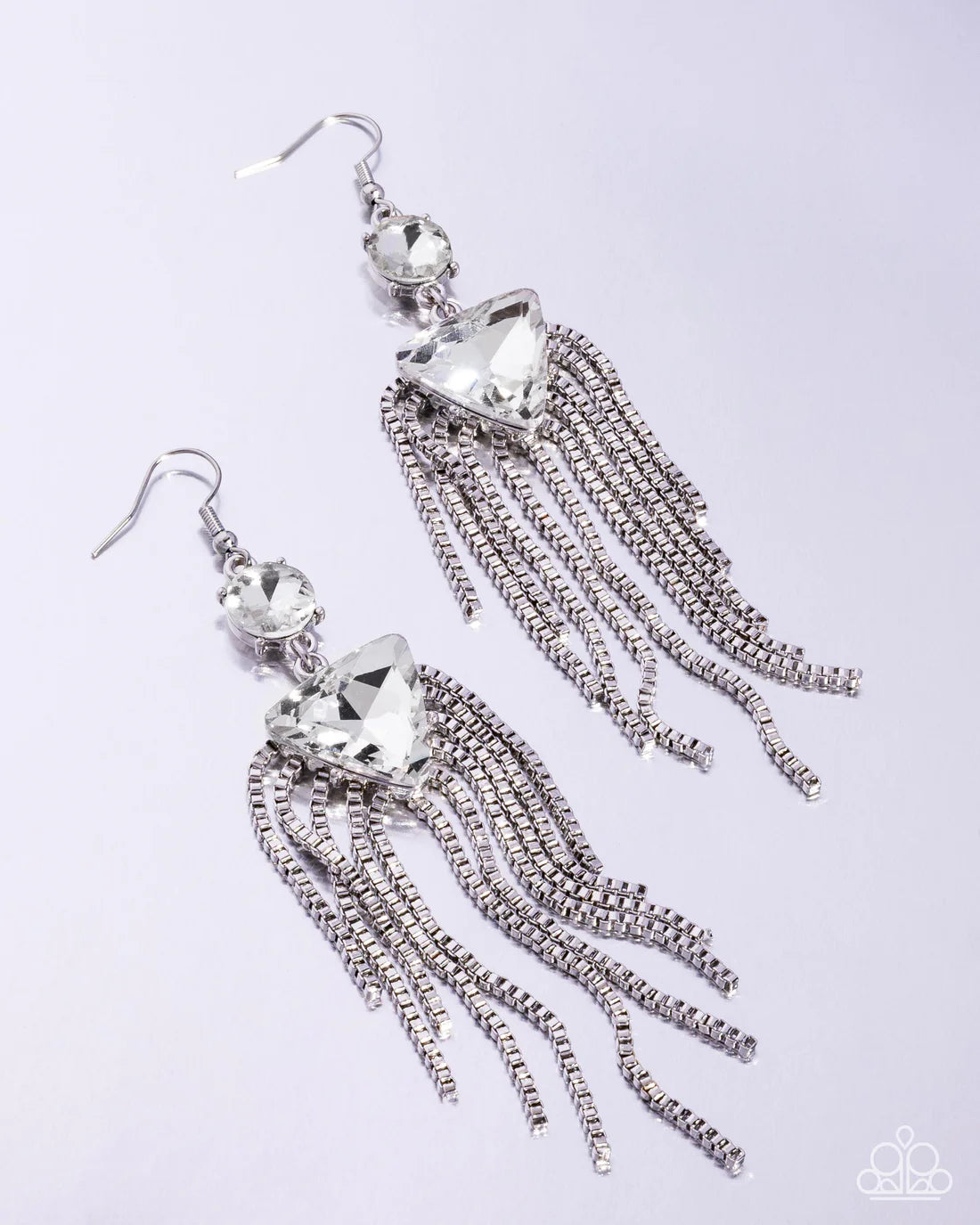 Maven Musings - White ♥ Earrings
