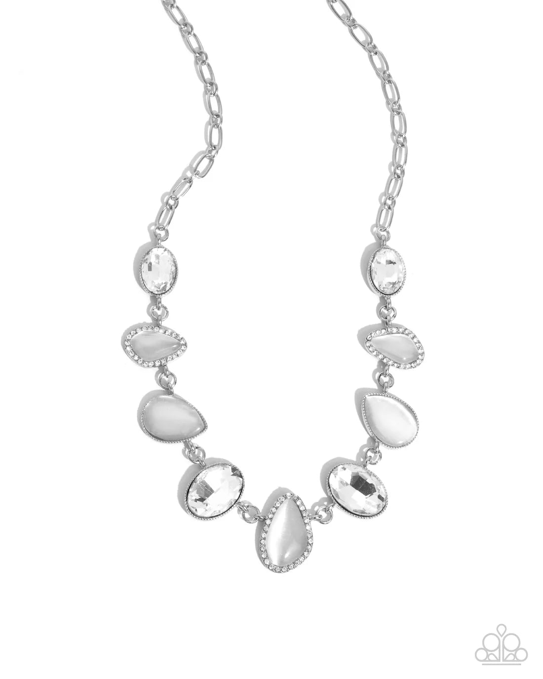 Royal Ready - White ♥ Necklace