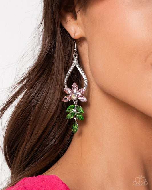 Floral Fuss - Pink ♥ Earrings