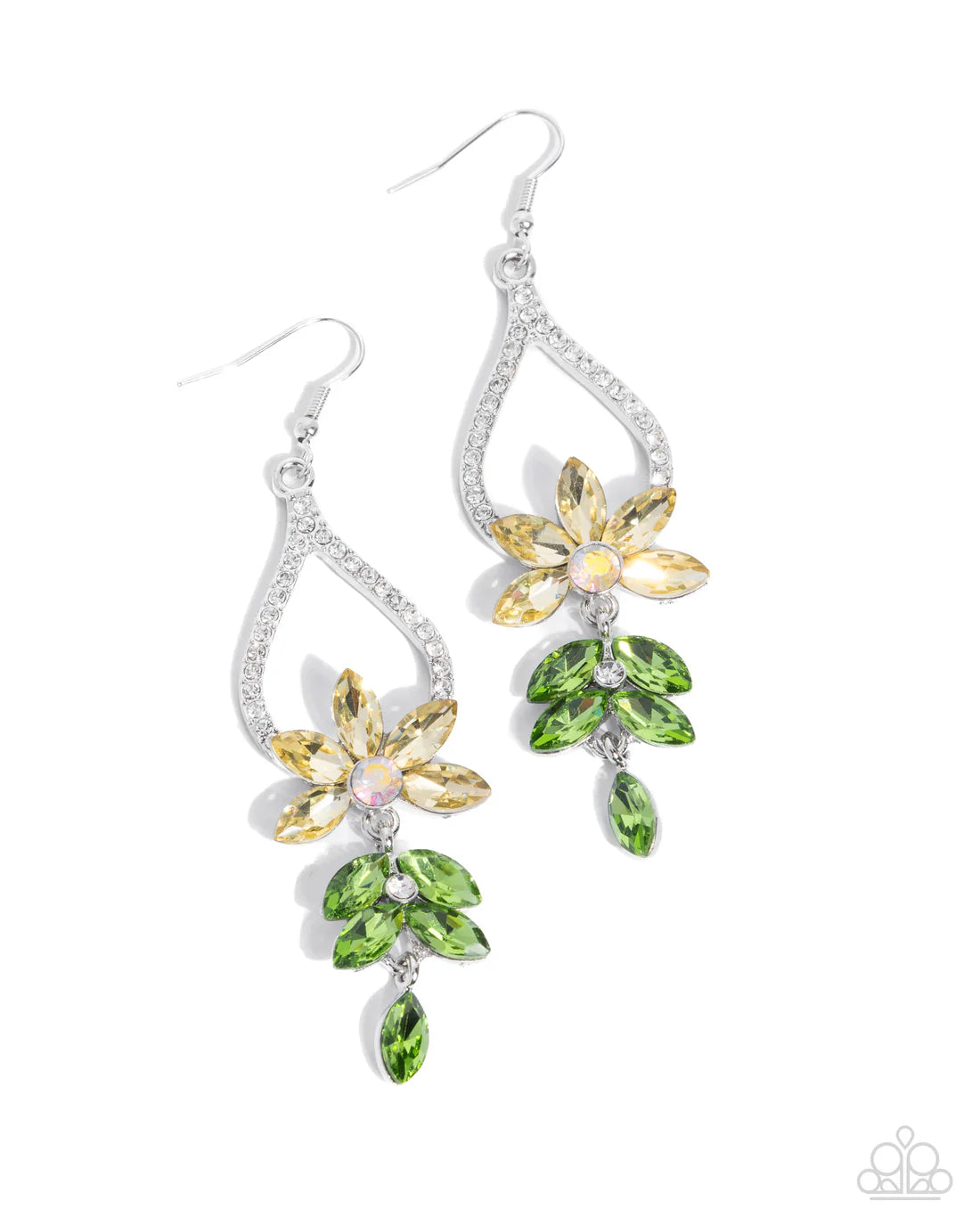 Floral Fuss - Yellow ♥ Earrings