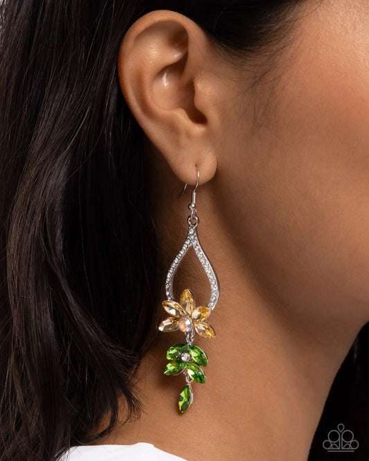 Floral Fuss - Yellow ♥ Earrings