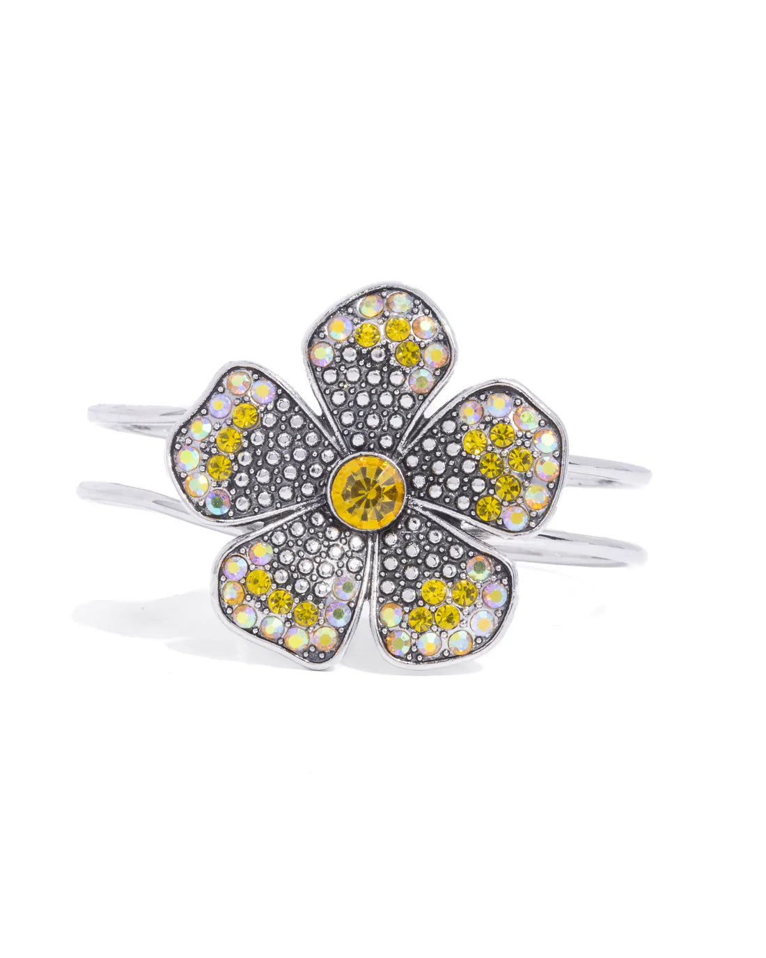Bedazzled Bloom - Yellow ♥ Bracelet