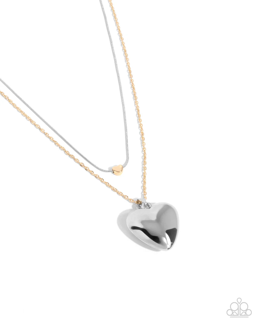Paparazzi ♥ Halting Hearts - Necklace ♥ Necklace