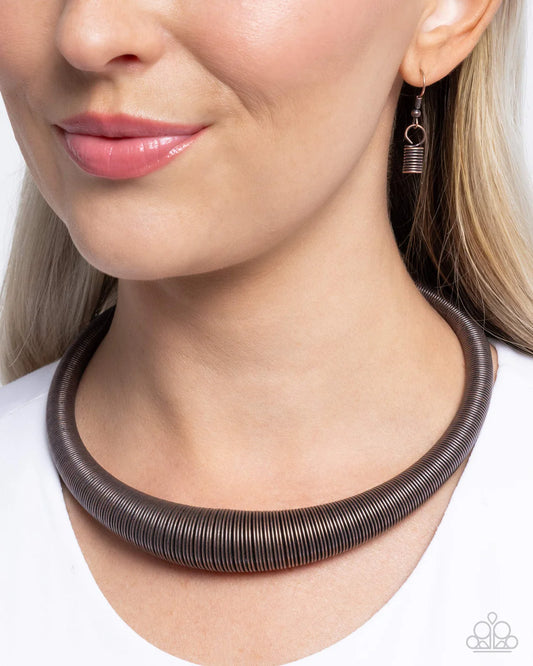 Dramatic Dynasty - Copper ♥ Necklace