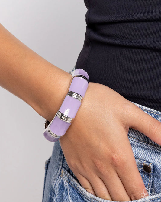 Pearlized Promise - Purple ♥ Bracelet