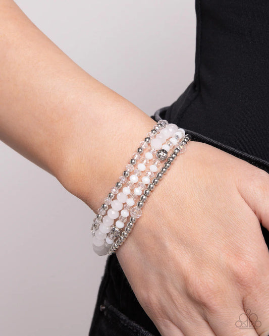 Ringing Endorsement - White ♥ Bracelet