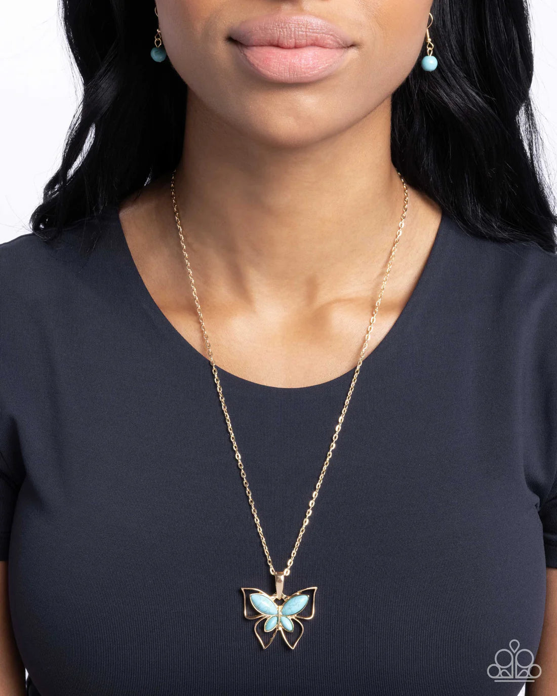 Papillon Persuasion - Gold ♥ Necklace