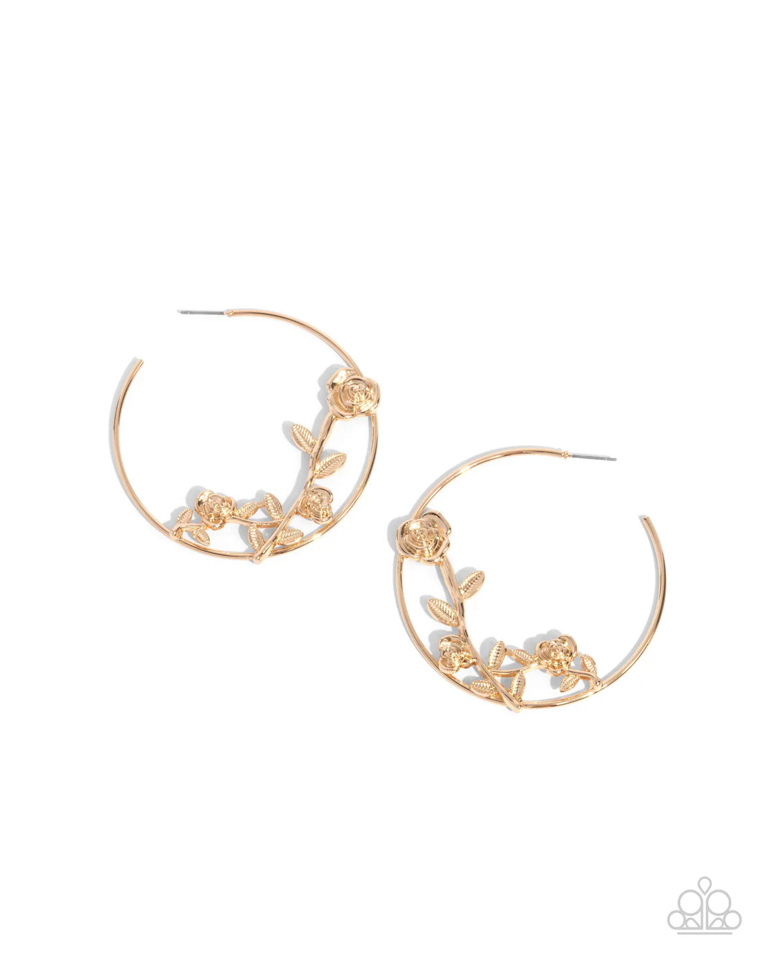 Blooming Benefit - Gold ♥ Earrings