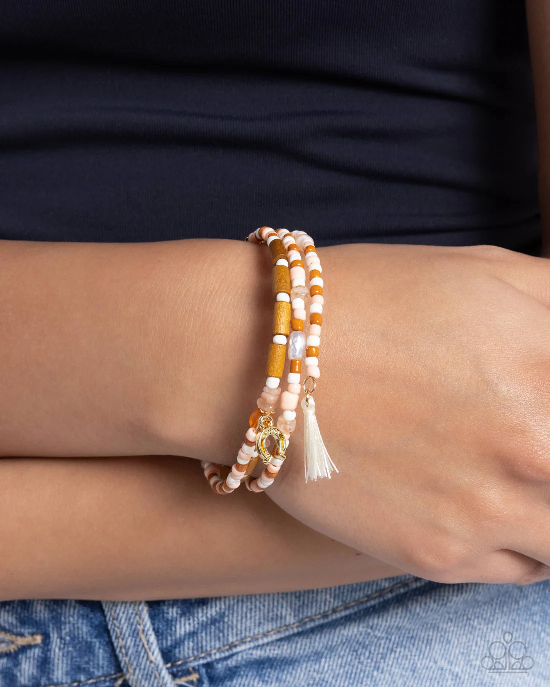 Colored Conversation - Orange ♥ Bracelet