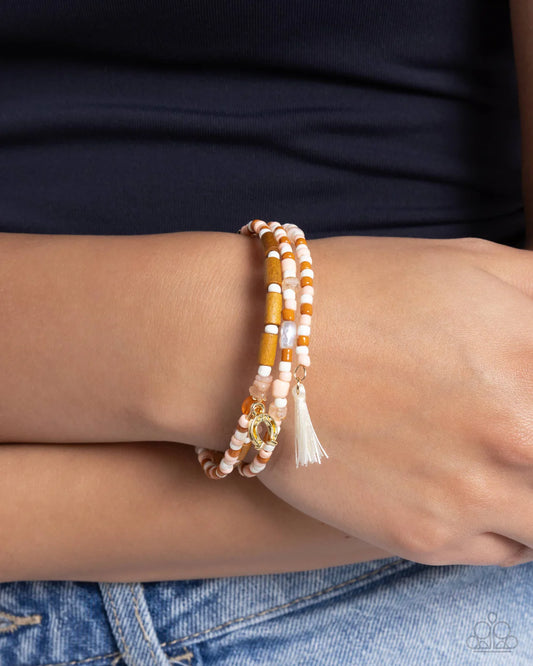 Colored Conversation - Orange ♥ Bracelet