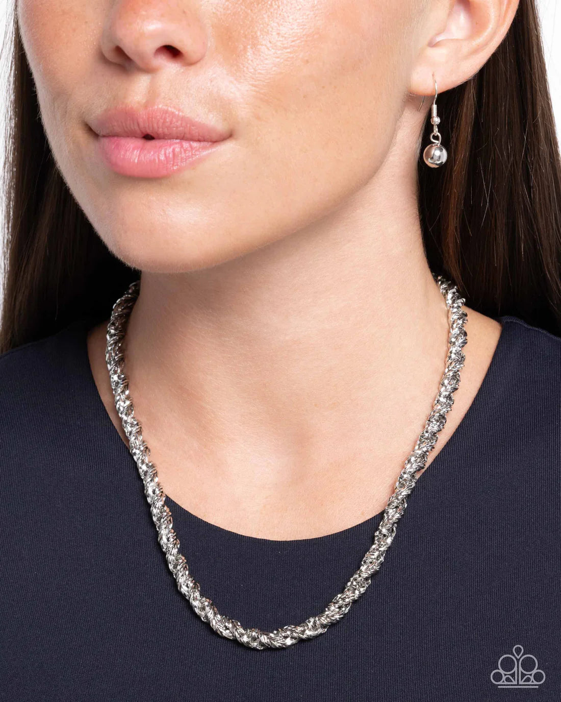 Edgy Etching ♥ Necklace