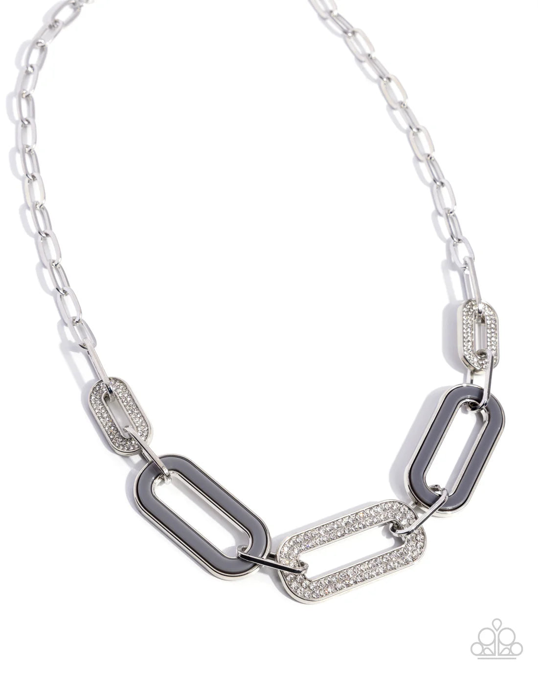 Painted Paladin - Silver ♥ Necklace