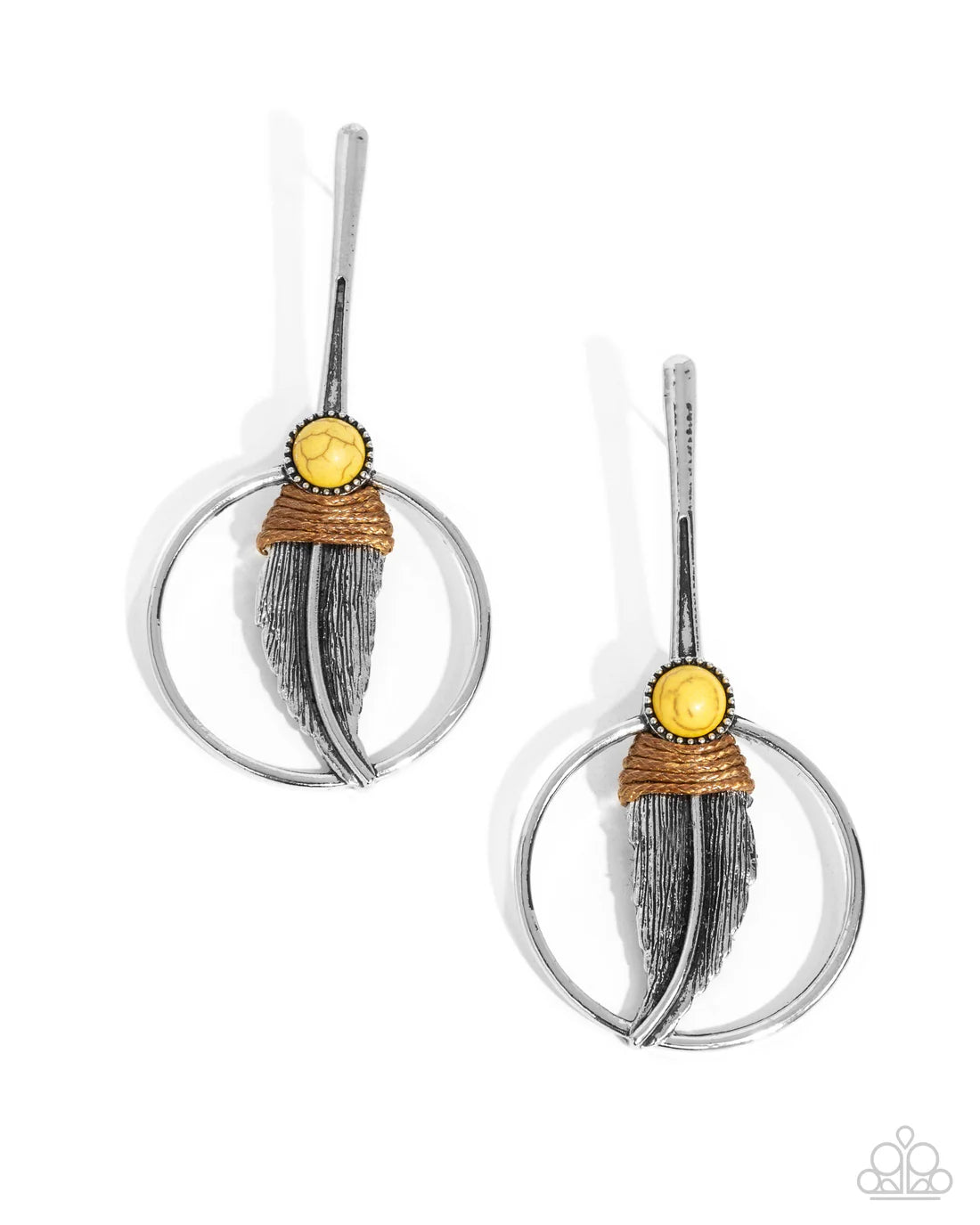 Feathered Future ♥ Post Earrings