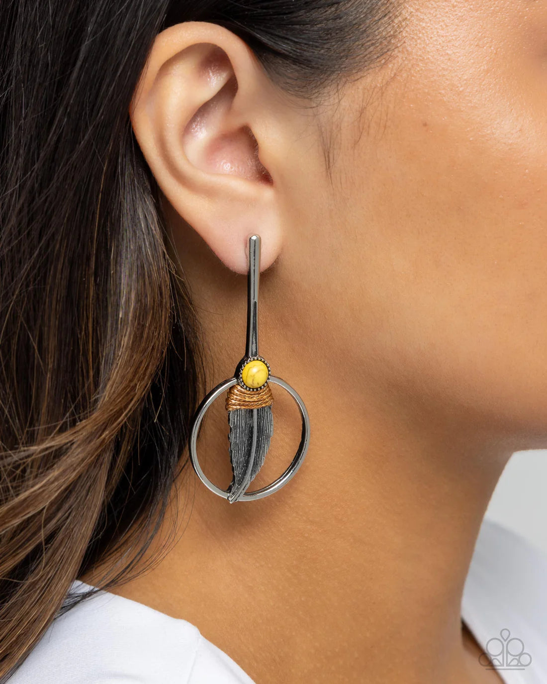 Feathered Future ♥ Post Earrings