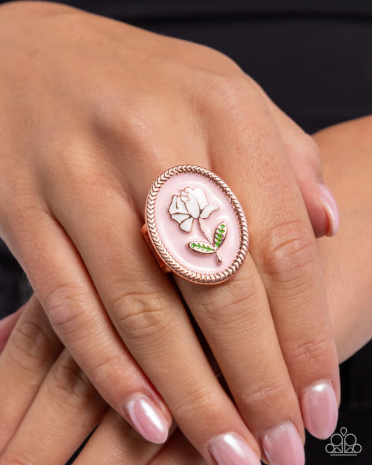 Delicate Dowry - Copper ♥ Ring