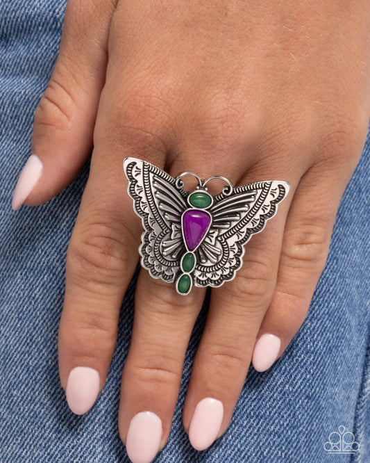 Adolescent Aerial - Purple ♥ Ring