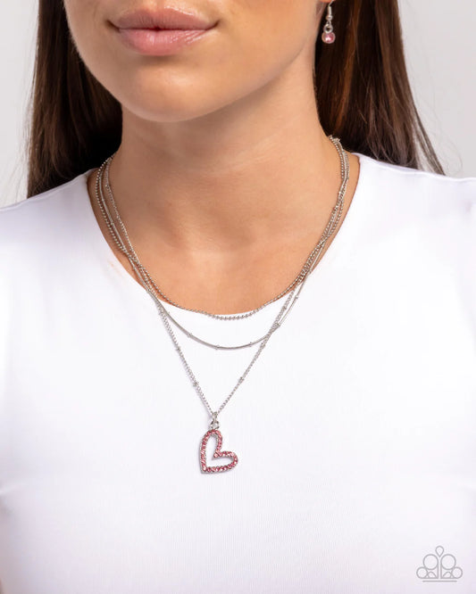 Valentines Day Decadence - Pink ♥ Necklace