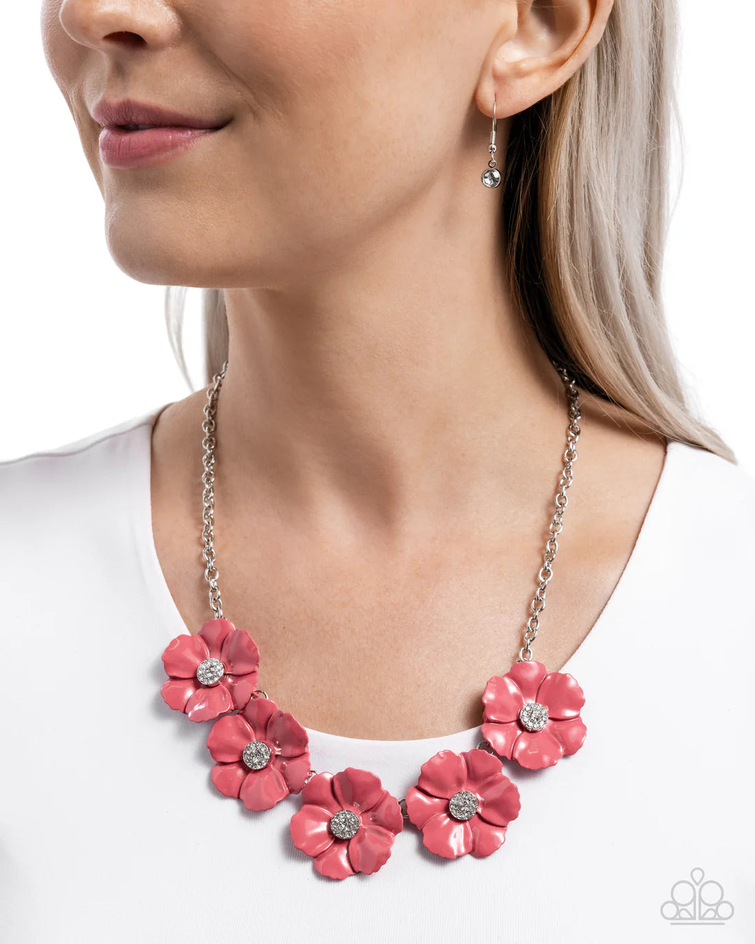 Floral Favor - Pink ♥ Necklace