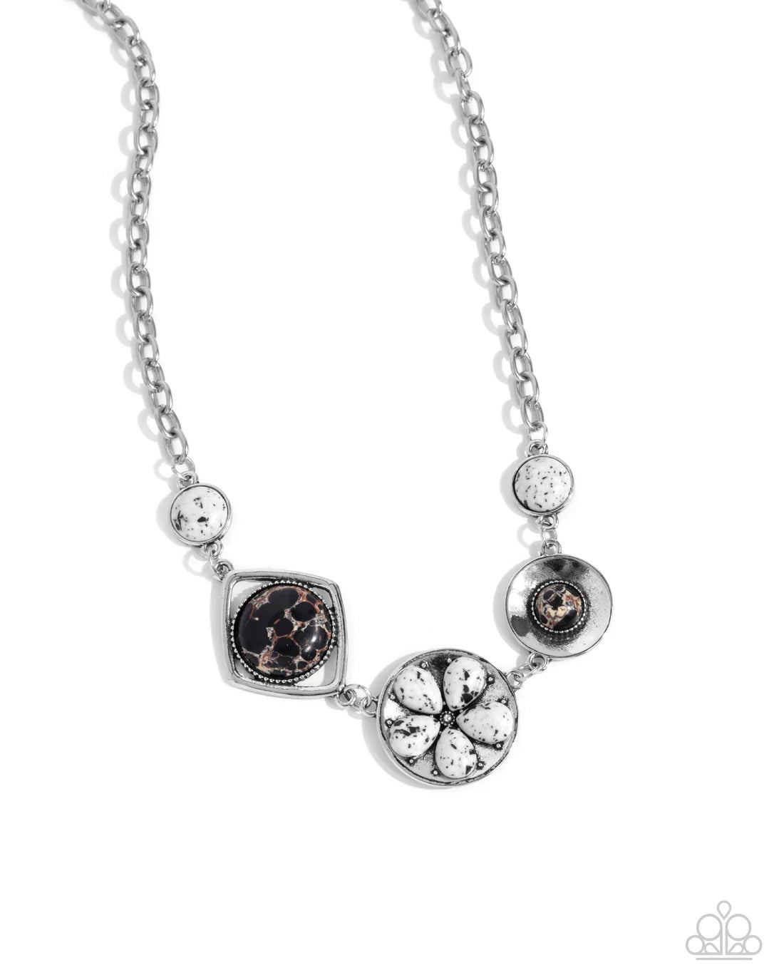 Stony Someday - Black ♥ Necklace