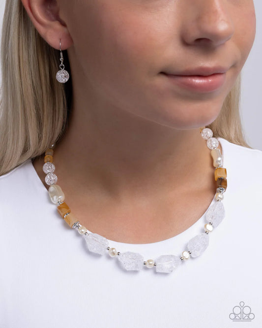 Crackling Chic ♥ Necklace