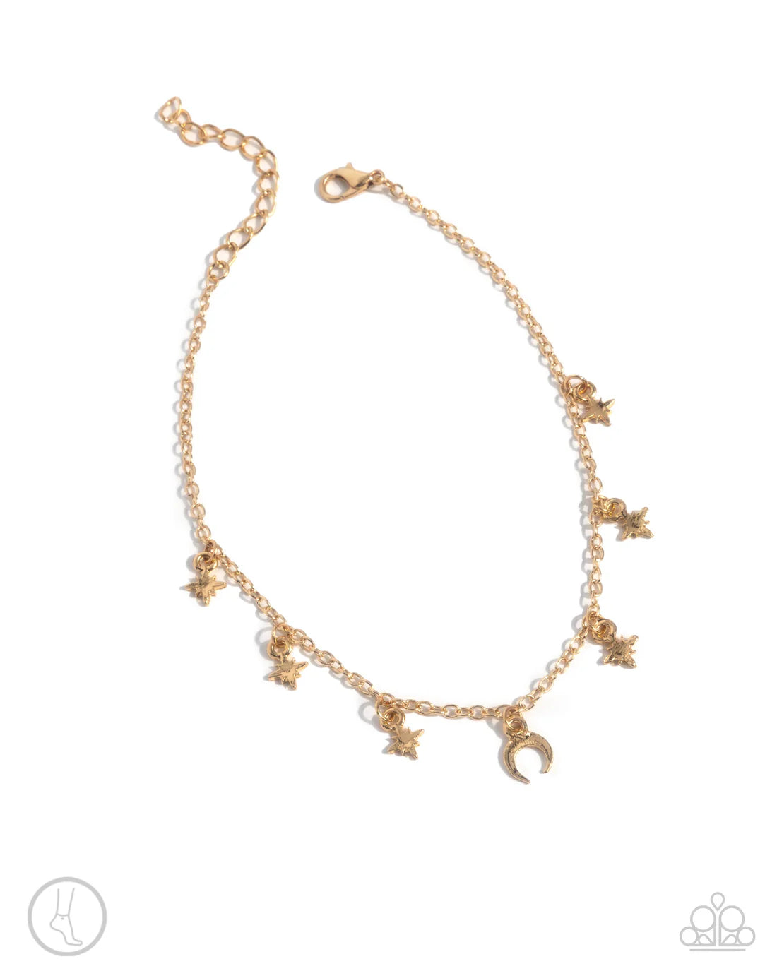 Stargazing Night - Gold ♥ Anklet