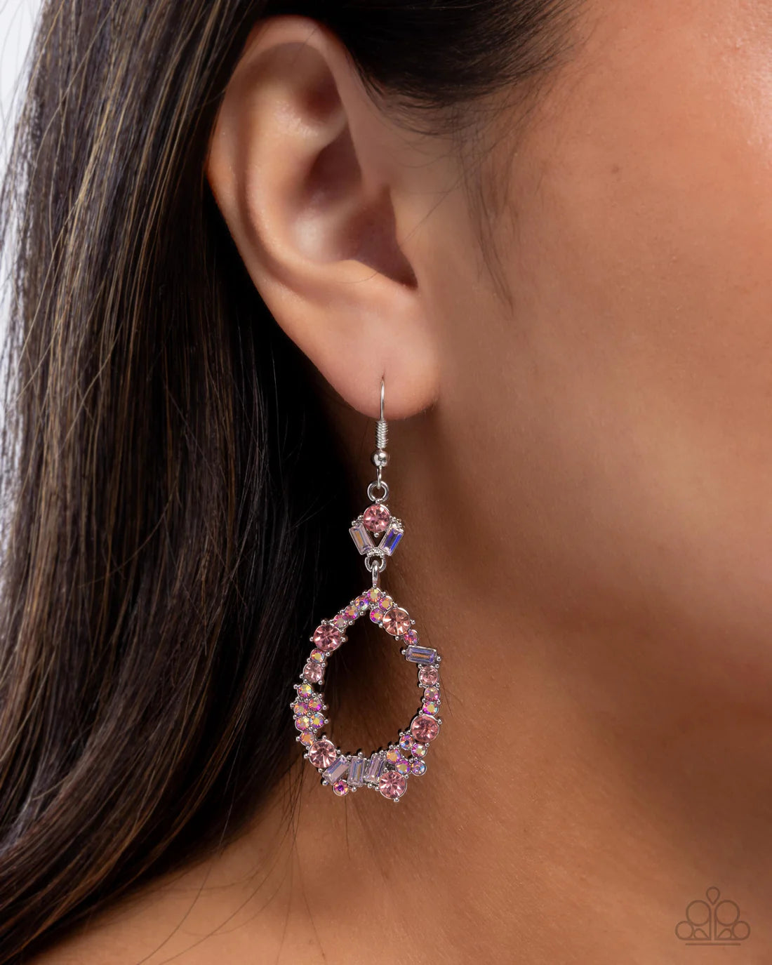 Poppin Pizzazz - Pink ♥ Earrings